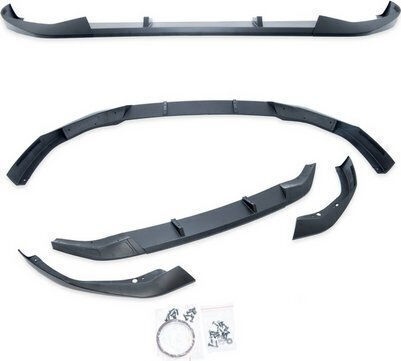 Mtuning Front Bumper Extension Matt Black Bmw 5 G30 G31 Facelift 2021-Present