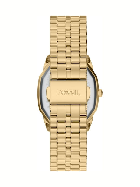 Fossil Harlow Womens Watch 32mm Battery Gold