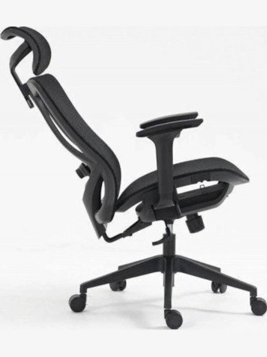 Office Products Stuhl Büro mit Verstellbaren Armen Black