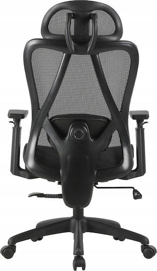 Office Products Kalamos Office Chair with Adjustable Arms Black