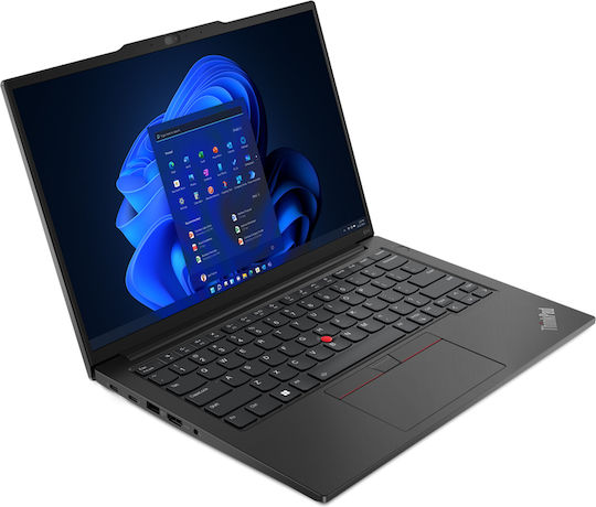 Lenovo ThinkPad E14 Gen 5 (Intel) 14" IPS FHD+ (Ryzen 3-7330U/16GB/256GB SSD + 256GB SSD/W11 Pro) Графитно черно (US Клавиатура)