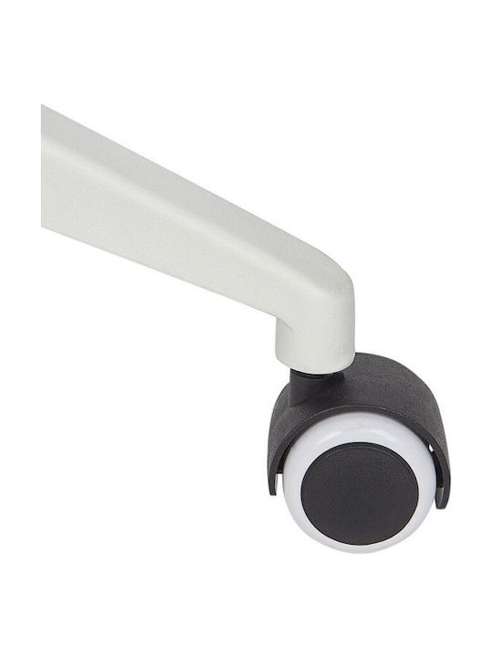 Beliani Καρέκλα Γραφείου με Ρυθμιζόμενα Μπράτσα Beige-grey