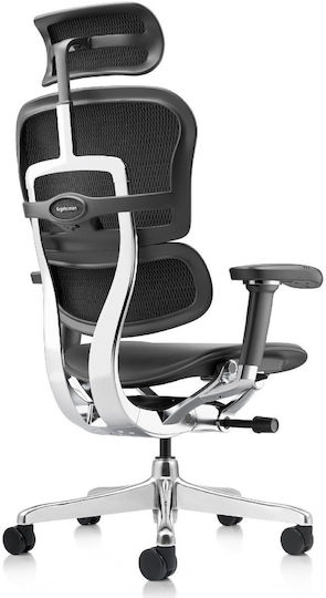 Ergohuman 2 Elite Plus Scaun De Birou De Director Cu Brațe Reglabile Negru
