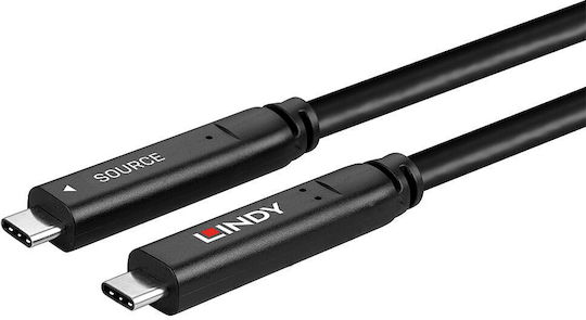 Cable Lindy Usb 3.2 Gen.2 Dp 1.4 Hybrid 10m