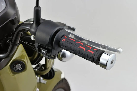 Daytona Γκριπ Ανοιχτά Αντίβαρα Τιμόνι 22mm Μήκος:12,2cm Grippy Grip Tapered 25172