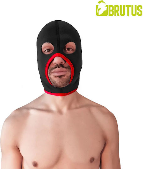 Brutus BDSM Maske in Rot Farbe