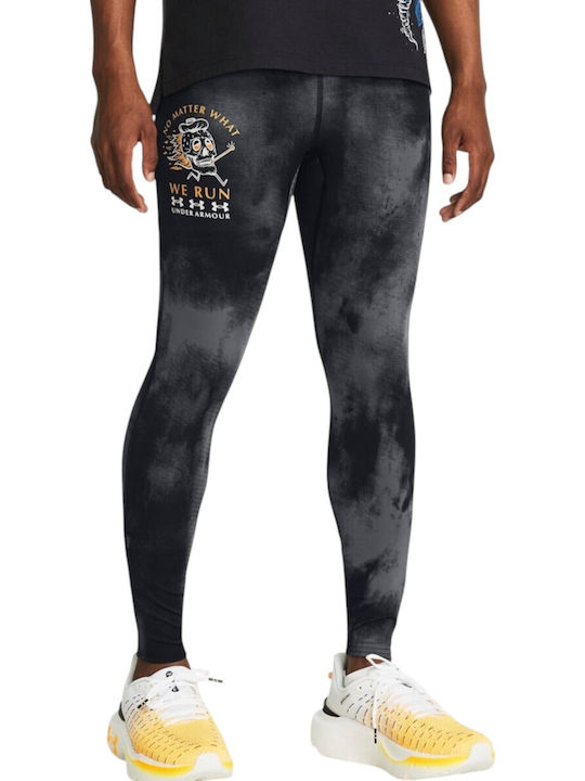 Under Armour Qualifier Men's Sports Long Leggings Black