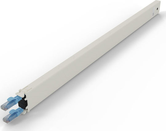 Patchbox U/UTP Cat.6a (Gigabit) Καλώδιο Δικτύου Ethernet 1.8m Μπλε