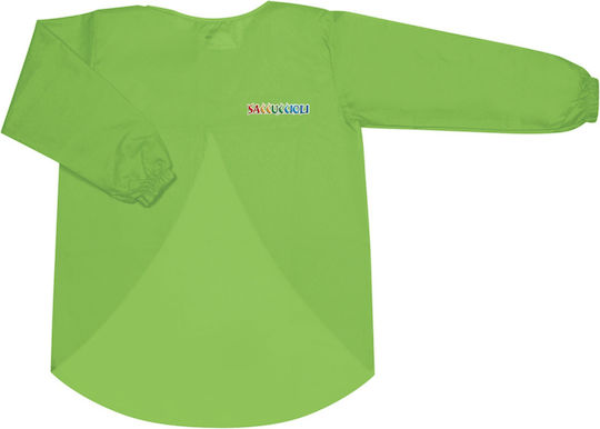 Long-Sleeve Painting Apron Made of Polyester 4 Colors Available