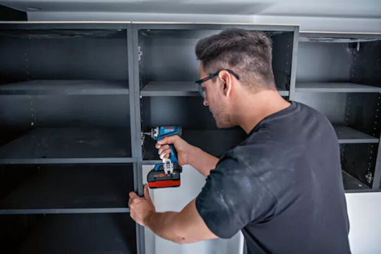 Bosch GSR 18V-90 FC Akkuschrauber Batteriebetrieb Brushless 18V 2x4Ah