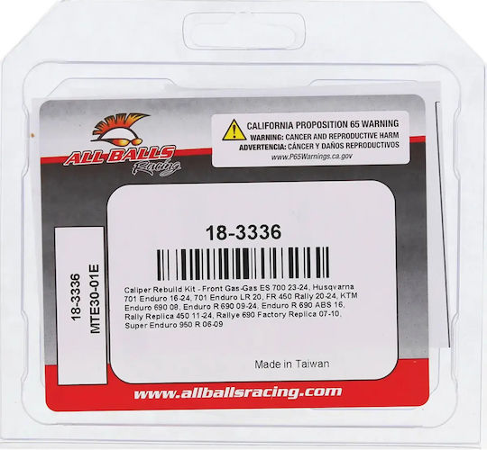 All Balls Front Brake Caliper Repair Kit Standard 18-3336-a
