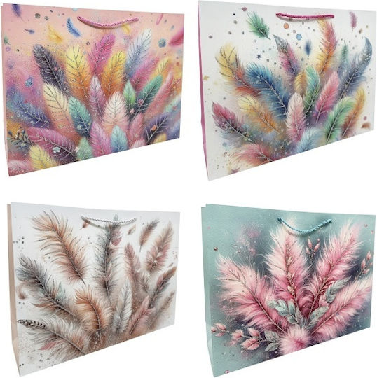 Velve Geantă pentru Cadou 41x10x31cm.