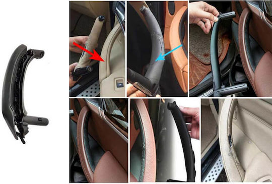 Χειρολαβή Πόρτας Εσωτερική Bmw X3 F25 X4 F26 Εμπρός & Πίσω Δεξιά Σετ 2 Τεμαχίων Μαύρο