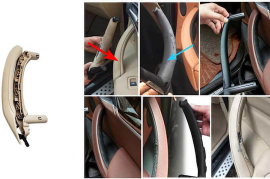 Χειρολαβή Πόρτας Εσωτερική Bmw X3 F25 X4 F26 Εμπρός & Πίσω Δεξιά Σετ 2 Τεμαχίων Μπεζ