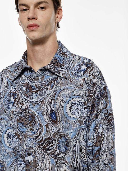 Long-sleeved Shirt Floral Multicolour