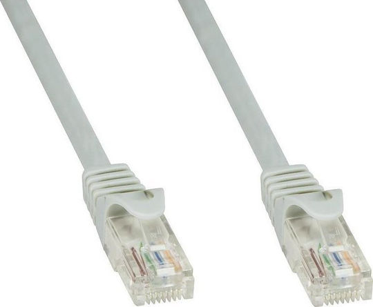 Techly Cablu Rețea Ethernet U/UTP Cat.6 (Gigabit) 10m Gri