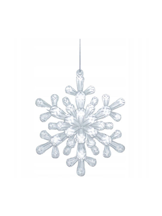 Hanging Snowflake Decoration 12x12 Cm Pattern 4