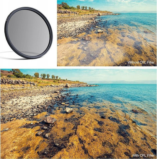 K&F Concept CPL Filter Diameter 37mm with MRC Coating Scratch Resistant for Photography Lenses