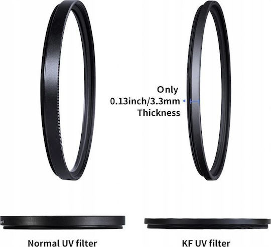 K&F Concept UV HD Filter Diameter 67mm with MC Coating for Camera Lenses
