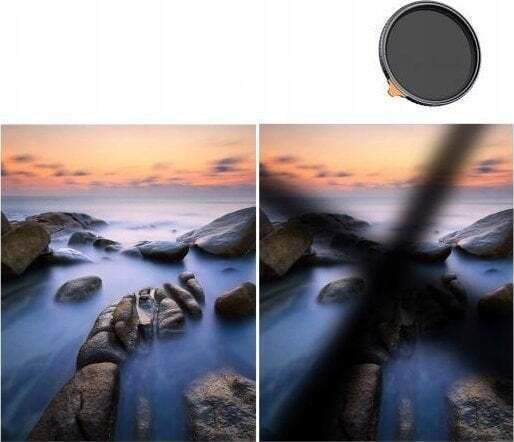 K&F Concept ND Coloured Filter Diameter 82mm with MRC Nano Coating Easy Clean for Photography Lens