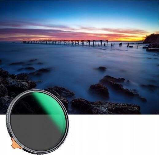 K&F Concept ND Coloured Filter Diameter 82mm with MRC Nano Coating Easy Clean for Photography Lens
