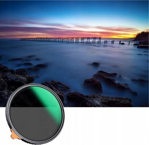 K&F Concept ND Coloured Filter Diameter 77mm with MRC Nano Coating Easy Clean for Photography Lens