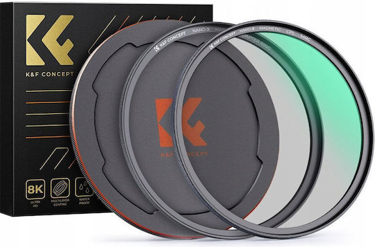 K&F Concept Filter CPL / HD / Adapter / PL / Coloured 77mm for Camera Lenses