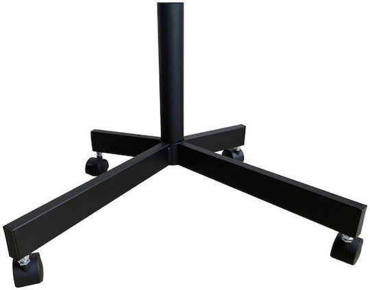 Techly ICA-TR201 Βάση Τηλεόρασης Δαπέδου έως 60" και 40kg Μαύρο