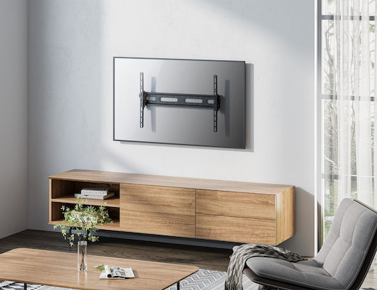 Manhattan 462280 Стойка за телевизор Стенен до 70" и 45кг Черен