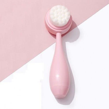 ecarla Double Sided Silicone Facial Cleaning Brush 1 Piece