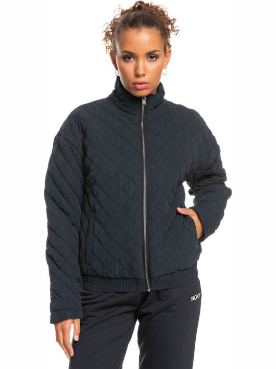Path to Paradise Κοντό Γυναικείο Bomber Jacket Μαύρο