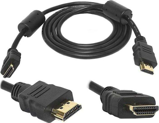LTC Audio HDMI 1.4 High Speed 1080p 120Hz Кабел HDMI Мъжки - HDMI Мъжки 15м Черен