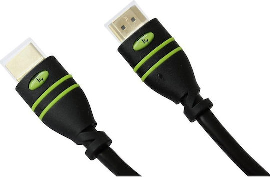 Techly HDMI 1.4 High Speed 1080p 120Hz Cable HDMI Male - HDMI Male 15m Black