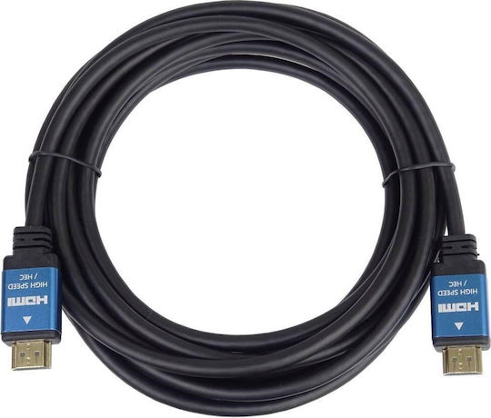 PremiumCord HDMI 1.4 Hochgeschwindigkeits 1080p 120Hz Kabel HDMI-Stecker - HDMI-Stecker 5m Schwarz