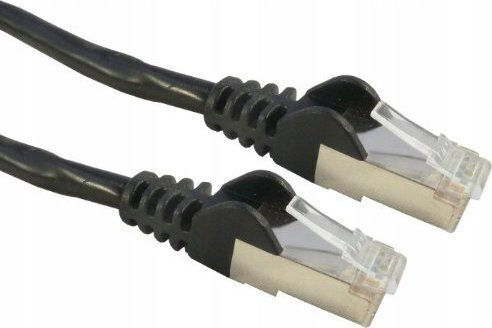 PremiumCord U/UTP Cat.6a Ethernet Network Cable 1m Black