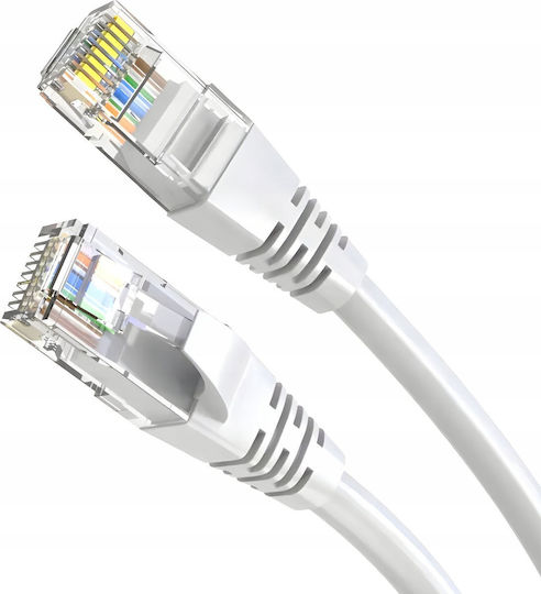 Montis U/UTP Cat.5e Ethernet Network Cable 20m White