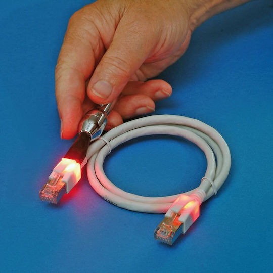 Sacon S/FTP Cat.6 Ethernet Network Cable 10m Blue 1pcs