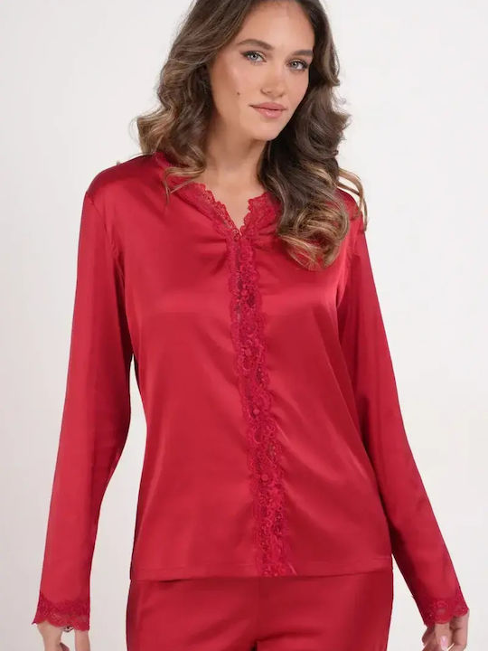 Bonatti Winter Damen Pyjama-Set Rot