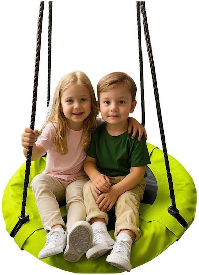 Lean Toys Κούνια Φωλιά Κρεμαστή 60x60x60εκ. Πράσινη