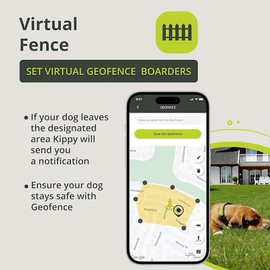 Real-time Zgardă GPS Electrică pentru Câini