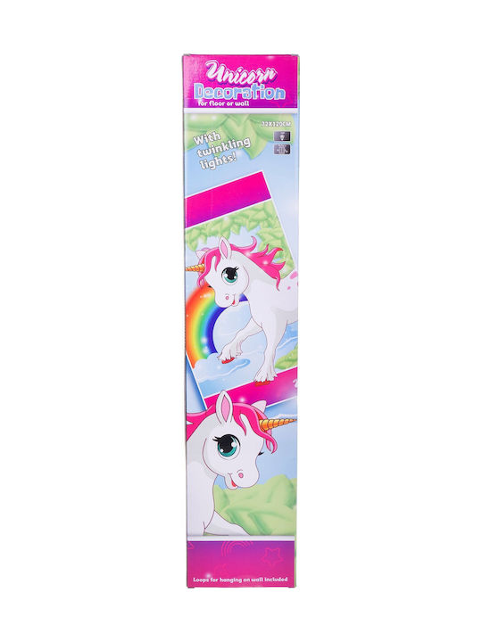 Hipo Kinderteppich Einhorn 72x120 Licht 570327 87252