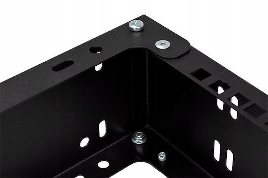 Stalflex Rack Holder Wall Mounted 19" 2u 330mm Black Wrh19-2u-330b