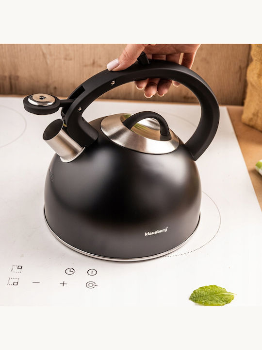 Klausberg Kettle Stainless Steel Gray 2500ml