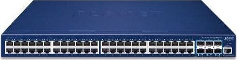 Planet Technology SGS-6310-48T6X Managed L3 PoE+ Switch με 48 Θύρες Gigabit (1Gbps) Ethernet και 6 SFP Θύρες