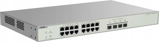 Ruijie Ruijie Unmanaged L2 Switch με 16 Θύρες Gigabit (1Gbps) Ethernet και 4 SFP Θύρες