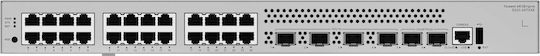 Huawei eKitEngine S530-24T4XE Managed L3 Switch with 24 Gigabit (1Gbps) Ethernet Ports and 4 SFP Ports