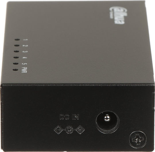 Dahua PFS3005-5GT-V2 Unmanaged L2 Switch with 5 Gigabit (1Gbps) Ethernet Ports