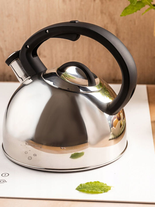 Klausberg Kettle Stainless Steel Gray 2500ml
