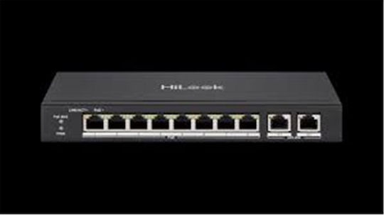 Hikvision HiLook NS-0310P-60 Unmanaged L2 PoE+ Switch with 10 Ethernet Ports