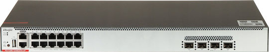 Ruijie RG-CS86-12XMG4VS-UP Managed L2 Switch με 12 Θύρες Ethernet και 4 SFP Θύρες